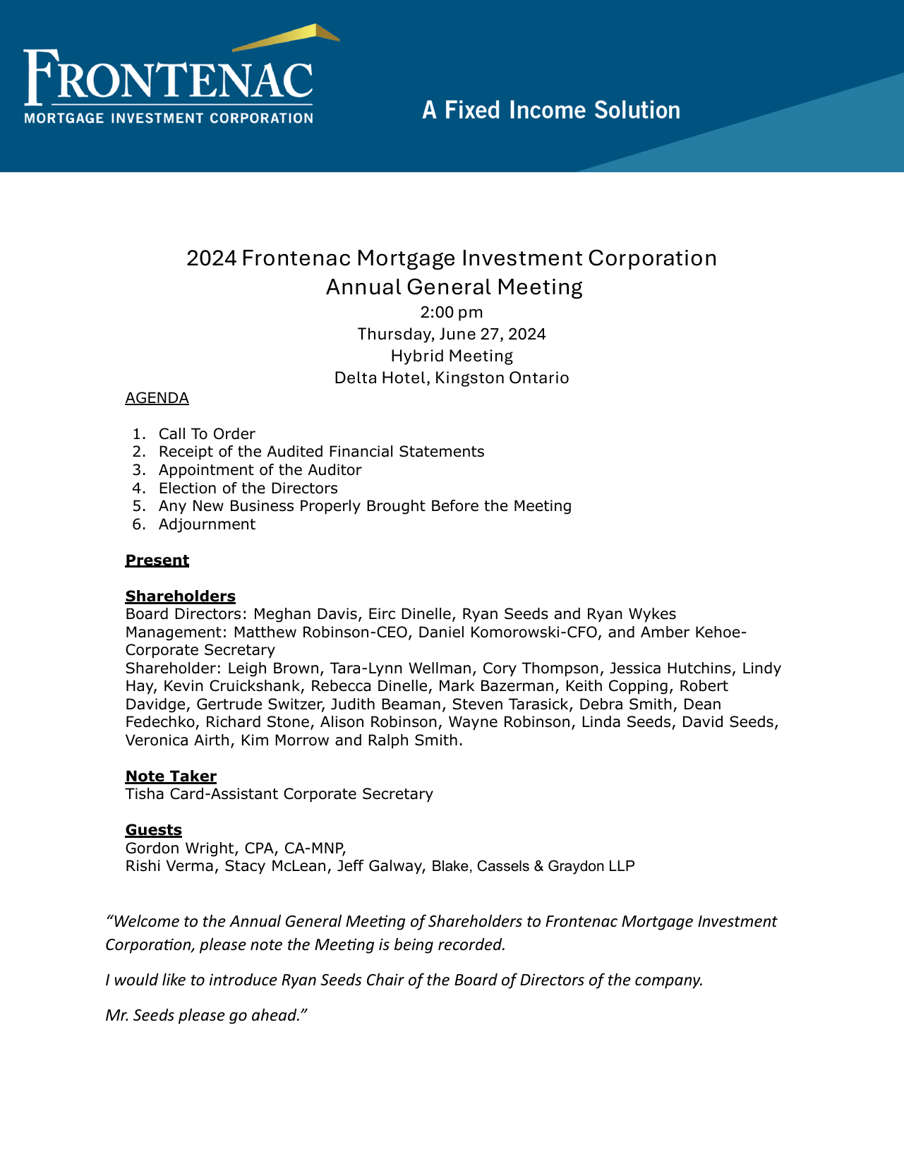 2024 AGM Minutes Image Preview